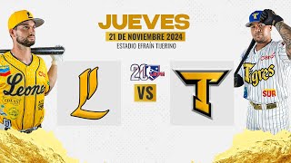 CampeonatoClaro Leones Vs Tigres EnVivo [upl. by Ami88]