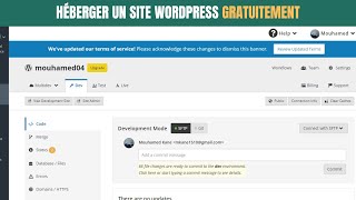 Comment HEBERGER son site WORDPRESS GRATUITEMENT en 2024 [upl. by Elocaj]