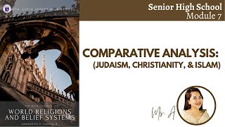 Comparative Analysis Judaism Christianity amp Islam Taglish Video Lesson [upl. by Capwell]