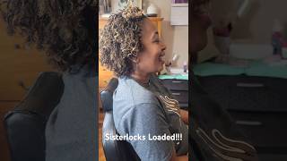 Sisterlocks Journey Loading sisterlocks microlocks locsjourney sisterlockjourney [upl. by Nettle]