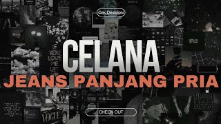 Rekomendasi Celana Jeans Pria Brand Lokal Di Shopee [upl. by Vacuva387]