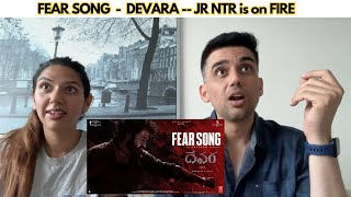 Epic Reactions to Fear Song from Devara Part 1  NTR  Koratala Anirudh Ravichander [upl. by Yanffit]