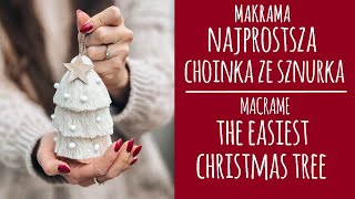 30 Makrama Najprostsza choinka ze sznurka BOHO STYLE Macrame DIY The easiest christmas tree [upl. by Alfred]