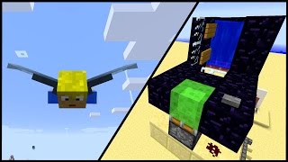 Elytra Launcher  Elytra Starter  Minecraft Tutorial [upl. by Roti]