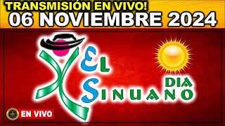 SINUANO DÍA Resultado EL SINUANO DÍA MIÉRCOLES 06 de noviembre de 2024 [upl. by Luhem]