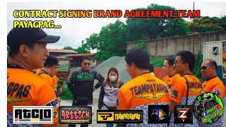 TEAM PAYAGPAG CONTRACT SIGNINGMARKETING STRATEGY ASSEMBLY ARTTECH CLOTHING  RHIE MOTOVLOG [upl. by Srednas]