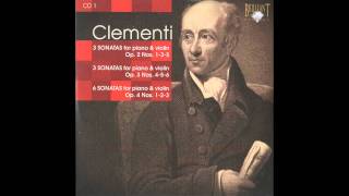 Clementi sonata for piano and violin Op 4 No 4 in C major [upl. by Ardnauqal72]