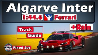 iRacing Ferrari 296 GT3 Challenge  Algarve International Track Guide  1446  2024 Season 2 [upl. by Hacker]