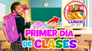 🎒REGRESO A CLASES ¡MI PRIMER DÍA DE ESCUELA 🏫l Yo soy Aranza 💕 [upl. by Gimpel]