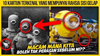 10 CERITA KARTUN TERKENAL YANG MEMPUNYAI RAHSIA SISI GELAP DARK SECRET [upl. by Nelo]