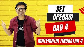 ULANGKAJI Matematik SPM KSSM Bab 4  Operasi Set  Pelengkap Bagi Kesatuan Set  Tingkatan 4 [upl. by Netsoj]