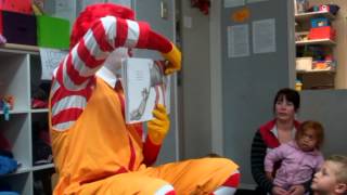 Ronald McDonald Visits Jigsaw Preschool [upl. by Weingartner645]