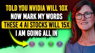 Missed Nvidia In 2023 Cathie Wood Reveals These 4 Best AI Stocks Will Be Worth Trillions Get In [upl. by Yreffeg503]