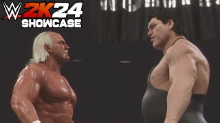 WWE 2K24 Showcase Mode 2 Irresistible force meets the immovable object [upl. by Yramliw392]