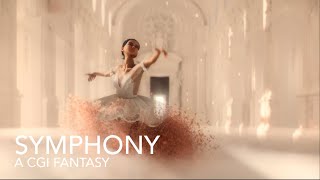 SYMPHONY a CGI Fantasy Houdini Redshift Marvelous Designer Character Creator iClone Embergen [upl. by Nayrbo482]