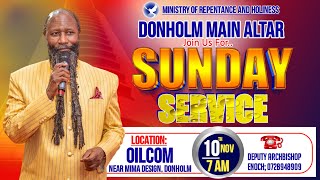 DONHOLM MAIN ALTAR SUNDAY SERVICE  10 NOV 2024 [upl. by Adneram]