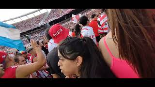 river plate vs velez sarsfield 2024  los borrachos del tablon recibimiento [upl. by Ambrosia]