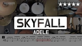 Lv19 Skyfall  Adele  007 Skyfall Movie Ost Drum Only ★★★★★ [upl. by Nylarak481]