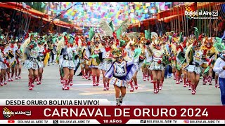 CARNAVAL DE ORURO 2024 EN VIVO [upl. by Otilesoj]