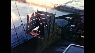 Jersey Channel Islands MV Conlea Sinking Survivors being put ashore 10th February 1956 [upl. by Ablem]