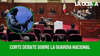 CORTE discute y plantea PONER LÍMITES a la SEDENA [upl. by Eadrahs]