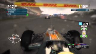 F1 2012 Full Career Race Malaysia Mixed Conditions and Safety Car [upl. by Burner]