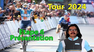 🚴‍♂️Tour de France Femmes 2024🇫🇷  Etape 6 Présentation Parcours Pronos Météo [upl. by Stout]