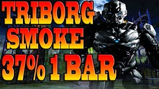 Mortal Kombat X Triborg Combos  SMOKE COMBO TUTORIAL [upl. by Rahsab837]