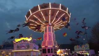 Wellenflug Distel  AußenansichtOffride Würzburg  Frühjahrsvolksfest 2017 3 [upl. by Anhsirk]