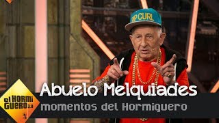 El abuelo Melquiades reta a Daddy Yankee quot A ver quién baila mejor reggaetonquot  El Hormiguero 30 [upl. by Jason]