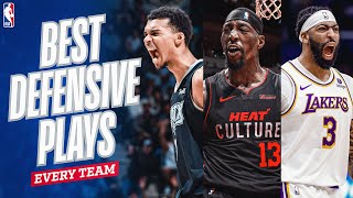 EVERY Team’s Best Defensive Plays of the 202324 NBA Season [upl. by Llevram218]