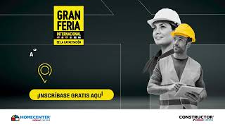 Inscríbase gratis y capacítese con la Gran Feria de Capacitación de Constructor [upl. by Fermin831]