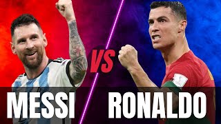 Messi Vs Ronaldo comparison cr7 [upl. by Ebneter]