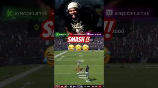 😂😂😳 sayless madden explore americanfootball maddengamer madden23 hiphopmusic music [upl. by Lilah]