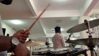 Yashil Thacoor  Aadat Live  Drum Cam [upl. by Eeram]