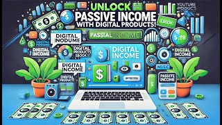 Unlock Passive Income with Digital Products  Ebooks Online Courses amp More [upl. by Egiarc]