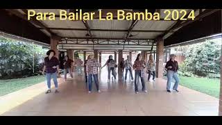 Para Bailar La Bamba 2024 Line Dance Demo Happy Dancing [upl. by Feola]