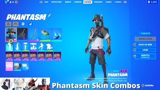 Phantasm Skin Combos Fortnite Battle Royale [upl. by Yekram142]