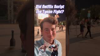 Did Netflix Script the Mike Tyson Vs Jake Paul Fight [upl. by Adin]