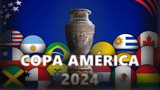 SIMULAÇÃO COPA AMÉRICA 2024 ⚠️Leia a Descrição⚠️ [upl. by Standush]