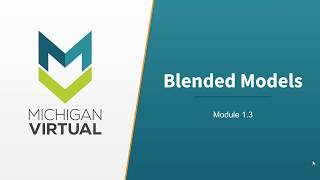 Blended Learning Models [upl. by Jard]