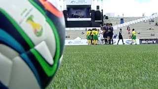 SouthAfrica vs Algeria  Ranking 3132  Highlights  Danone Nations Cup 2014 [upl. by Lj372]