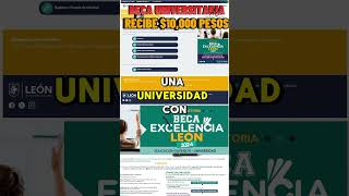 Beca de Excelencia de 10 Mil Pesos  Aplica Ahora [upl. by Yelkreb]