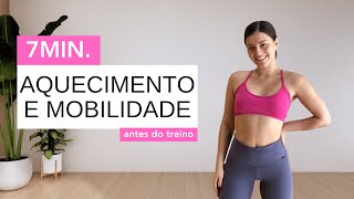 Aquecimento E Mobilidade fazer antes do treino [upl. by Garvey]