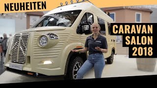 Caravan Salon Düsseldorf 2018 – Neuheiten im AllradSegment [upl. by Adrahc]