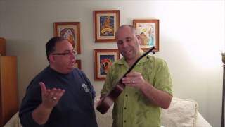 Uken Talk Ukulele Jay Episode 2 Vintage Ukulele  Marca Aquila [upl. by Amos]