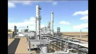 Kuwait 50mbopd Facilty Animation [upl. by Saw]