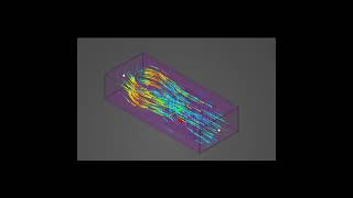 Ansys Discovery Flow Simulation of Water in Tunnel enginecomponents ansysdiscovery [upl. by Penni]