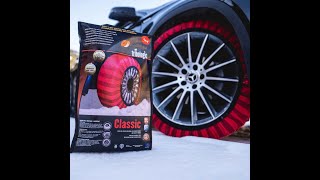 Come Montare Calze da Neve per Auto  Video Tutorial  Omologate e Facili da Installare [upl. by Elatan]