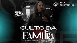 CULTO DA FAMÍLIA 03112024 PRELETORA PRª CINTIA LIMA [upl. by Nivrae581]